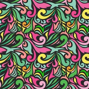 Oriental ornaments Stock Illustration