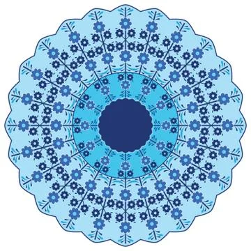 Oriental ottoman design six Stock Illustration