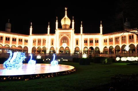 Oriental palace Foto stock