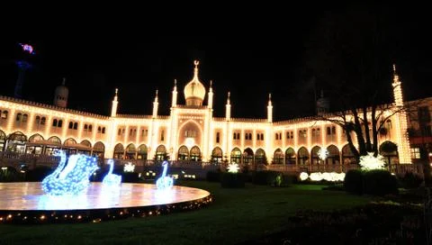 Oriental palace Foto stock