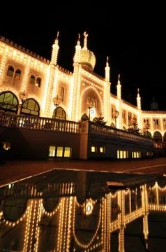 Oriental palace Stock Photos