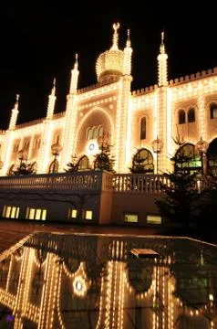 Oriental palace Stock Photos