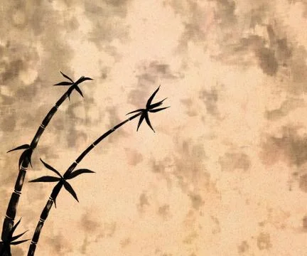 Oriental paper texture Stock Illustration