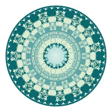 Oriental pattern and ornaments 06 Stock Illustration