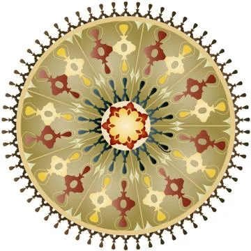 Oriental pattern and ornaments 08 Stock Illustration