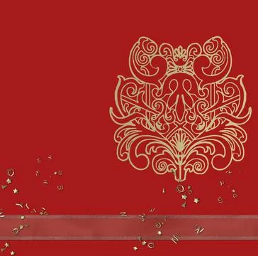 Oriental pattern desigh Stock Illustration