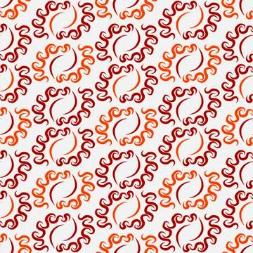 Oriental pattern Stock Illustration