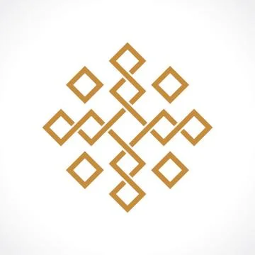 Oriental pattern vector icon Stock Illustration