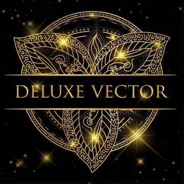 Oriental pattern, vector illustration. Islam, Arabic Indian turkish motifs Stock Illustration