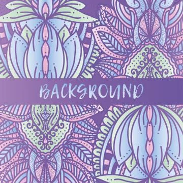 Oriental pattern, vector illustration. Islam, Arabic Indian turkish motifs Stock Illustration