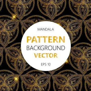 Oriental pattern, vector illustration. Islam, Arabic Indian turkish motifs Illustrazione stock