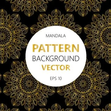 Oriental pattern, vector illustration. Islam, Arabic Indian turkish motifs Stock Illustration