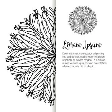 Oriental pattern, vector illustration. Islam, Arabic Indian turkish motifs Stock Illustration