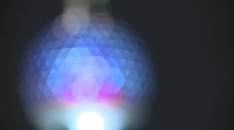 Oriental Pearl Tower, soft focus, flashing Stock Footage 37889913
