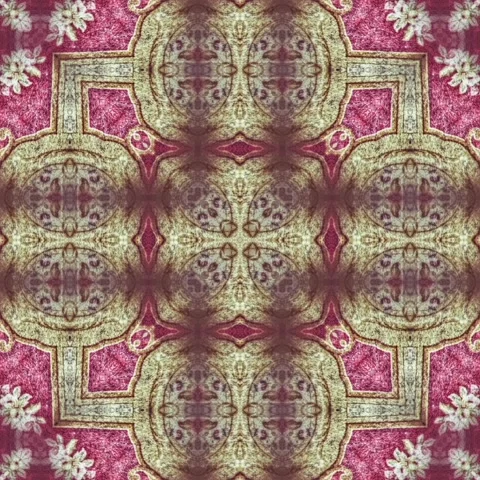 Oriental print design for border, frame, wall covering, wrapper Stock Footage 275876563