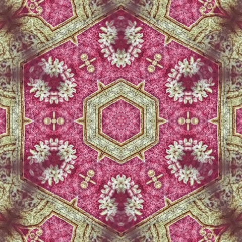 Oriental print design for border, frame, wall covering, wrapper Stock Footage 275876581