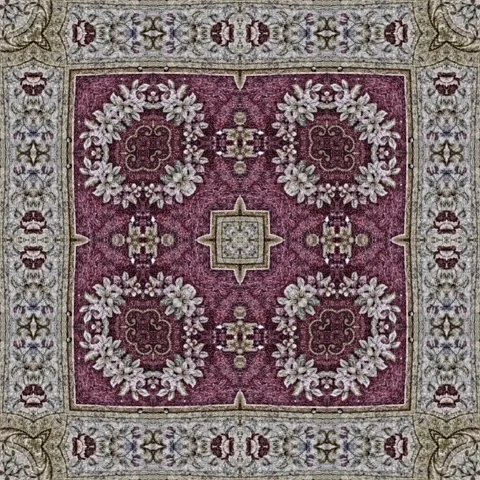 Oriental print design for border, frame, wall covering, wrapper Stock Footage 275876642