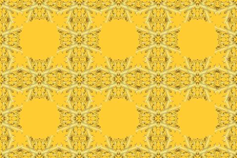 Oriental raster pattern with arabesques and floral elements. Traditional classic Stock Illustration