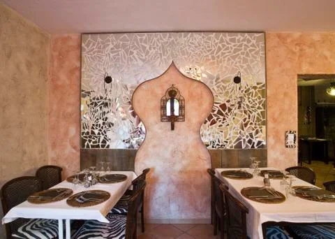 Oriental restaurant Stock Photos