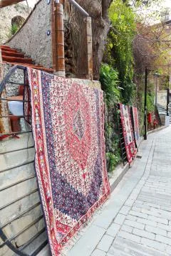 Oriental rugs. Stock Photos