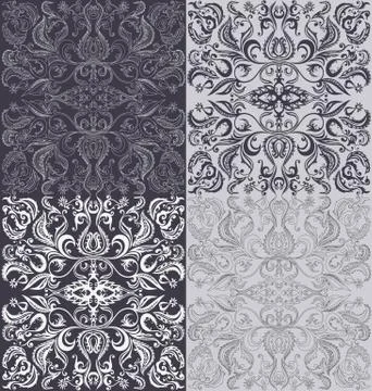 Oriental seamless pattern Stock Illustration