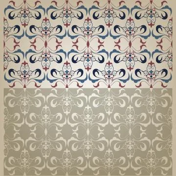 Oriental seamless pattern Stock Illustration