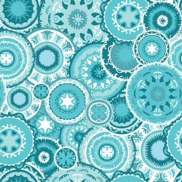 Oriental seamless pattern Stock Illustration