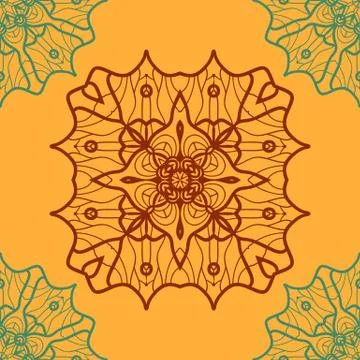 Oriental Seamless Pattern 스톡 일러스트