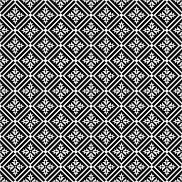 Oriental seamless pattern. Illustrazione stock
