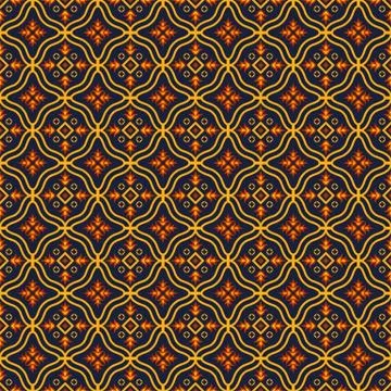 Oriental seamless pattern. Stock Illustration