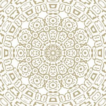 Oriental Seamless Vector Pattern - Repeating ornament for textile, wraping paper イラスト素材