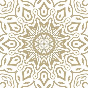 Oriental Seamless Vector Pattern - Repeating ornament for textile, wraping paper イラスト素材