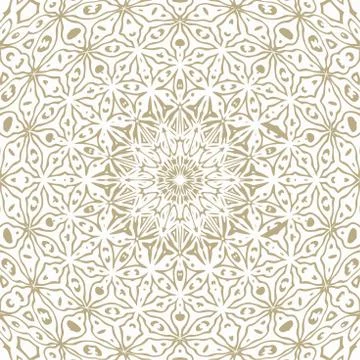 Oriental Seamless Vector Pattern - Repeating ornament for textile, wraping paper イラスト素材