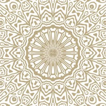 Oriental Seamless Vector Pattern - Repeating ornament for textile, wraping paper イラスト素材