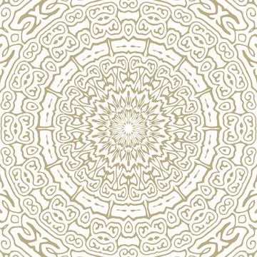 Oriental Seamless Vector Pattern - Repeating ornament for textile, wraping paper イラスト素材