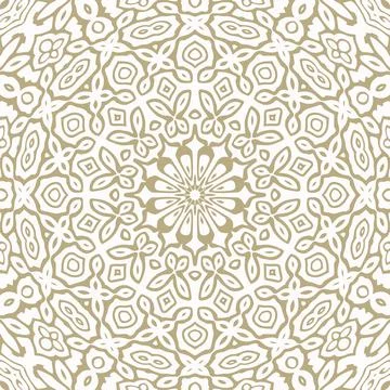 Oriental Seamless Vector Pattern - Repeating ornament for textile, wraping paper イラスト素材