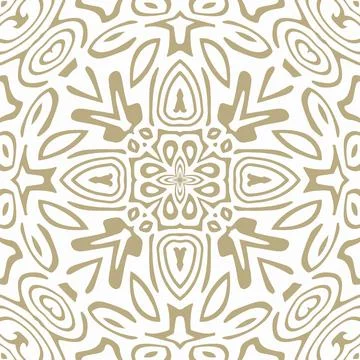Oriental Seamless Vector Pattern - Repeating ornament for textile, wraping paper イラスト素材