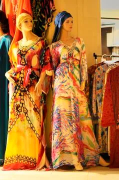 Oriental shoppping Stock Photos