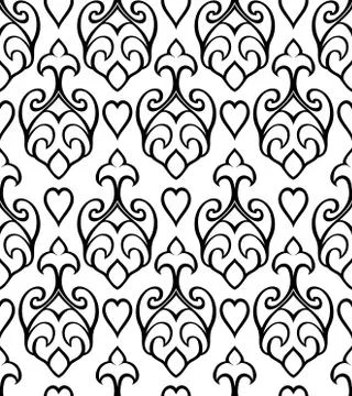 Oriental simple ornament. Stock Illustration