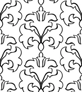 Oriental simple ornament. Stock Illustration