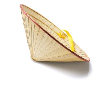 Oriental Straw Hat Foto stock
