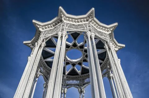 Oriental style architecture Stock Photos