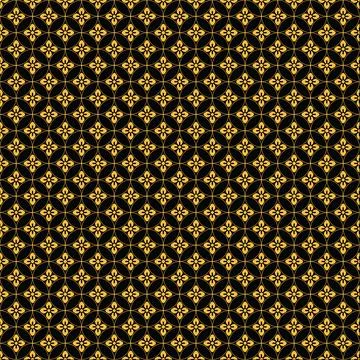 Oriental style flower pattern background Stock Illustration