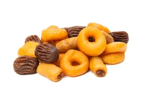 Oriental sweets isolated Stock Photos