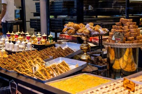 Oriental sweets Stock Photos