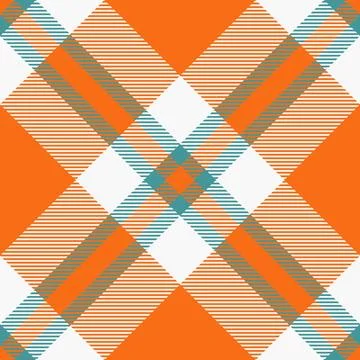 Oriental tartan texture seamless, multicolor background plaid vector. Prett.. Stock Illustration