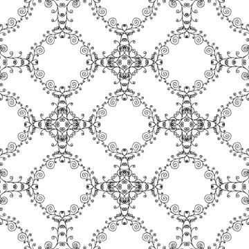 Oriental vector classic pattern Illustrazione stock