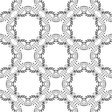 Oriental vector classic pattern Stock Illustration