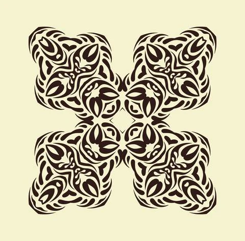Oriental vector pattern Illustrazione stock