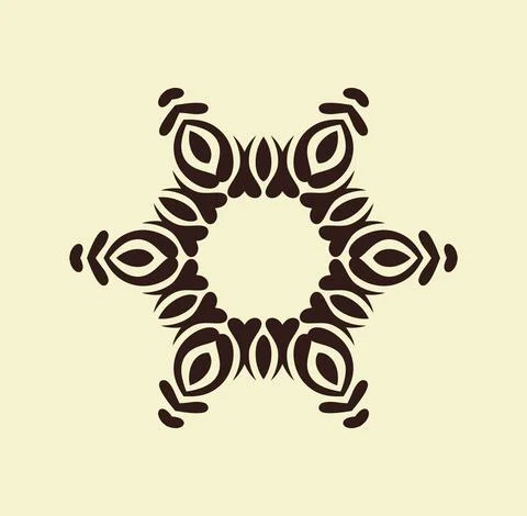 Oriental vector pattern Illustrazione stock